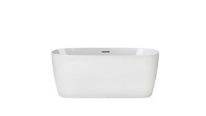 Primo 59x30 Freestanding Soaking Bath in White