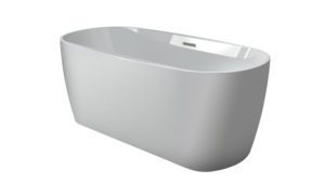 Primo 59x30 Freestanding Soaking Bath in White