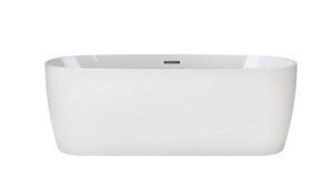 Primo 67x31 Freestanding Soaking bath in White