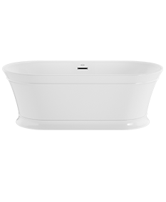 Serafina 67'x31' Freestanding Bath in White