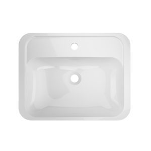 Avila UNdermount Sink in White Gloss