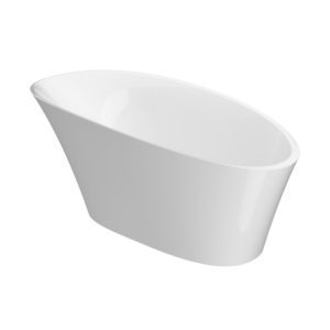 Rosalia Oval Freestanding bath in White