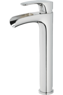 Callum Vessel Filler Faucet in Polished Chrome