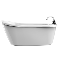 Piccolo Freestanding Bath in white