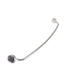 Jacuzzi Double Curved Shower Rod in Chrome