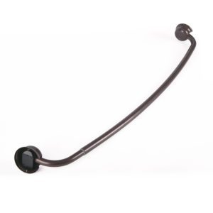 Jacuzzi Curved Shower Curtain Rod in Oil Brushed Bronze