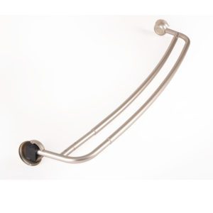 Jacuzzi Double Shower Rod in Brushed nickel