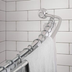 Jacuzzi Double Shower Rod in Chrome