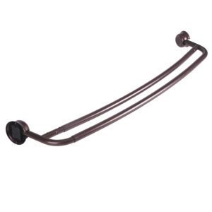 Jacuzzi Double Shower Rod in Oil Brushed Bronze